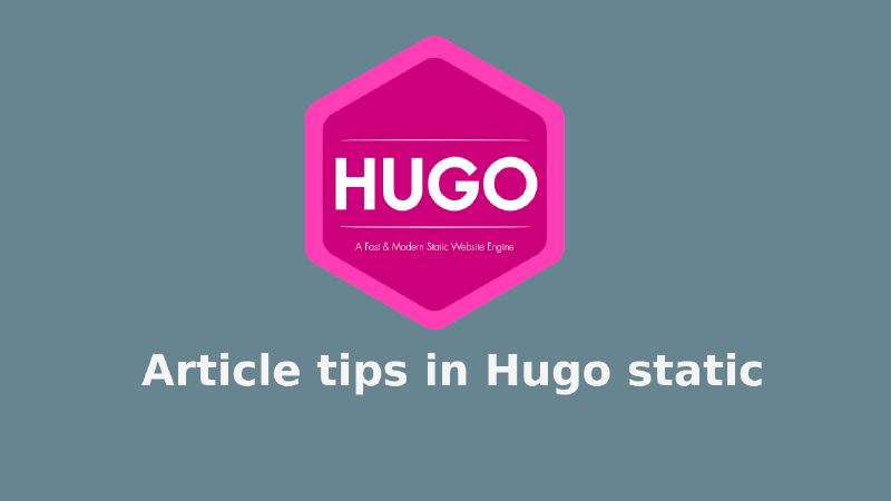 Featured image of post How to Create an Alternative Article in Hugo Static Website